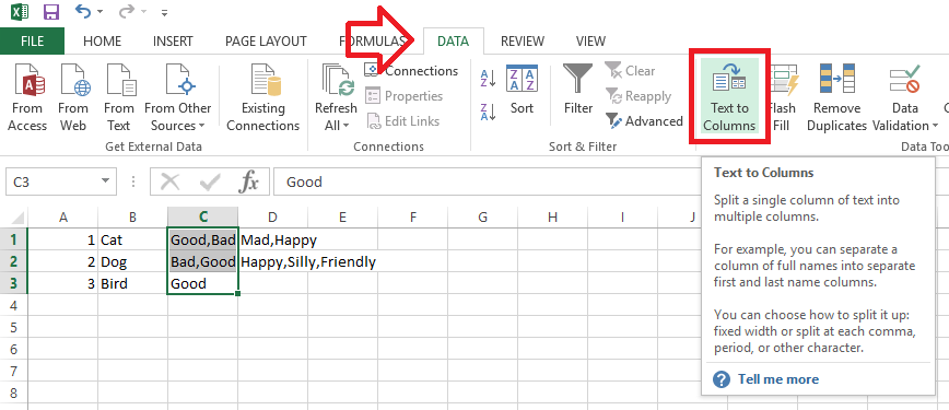 How To Convert Comma Separated Text Into Rows In Ms Excel Riset