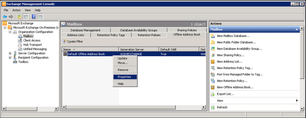 Exchange 2010 How To Force Address Book Updates IT Support Guides