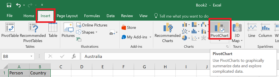 Excel 2016 How To Have Pivot Chart Show Only Some Columns IT 